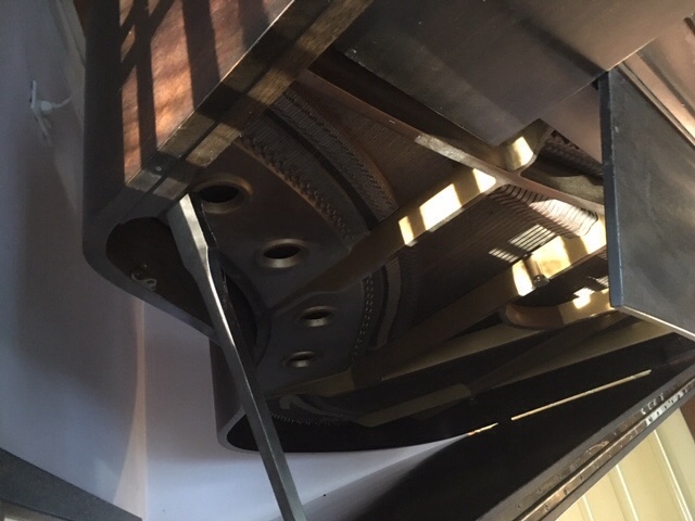 Baby Grand piano very high quality overal construction by Peek Son Image 3